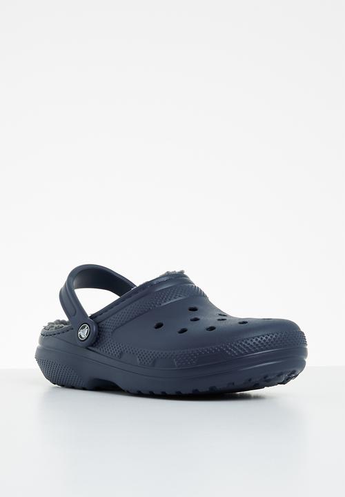 Crocs - Classic lined clog - navy & charcoal