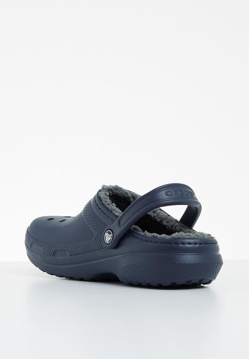 Crocs - Classic lined clog - navy & charcoal