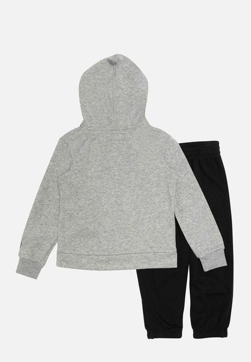 Converse - Converse boys knee patch jogger set - black & grey 