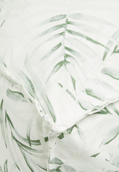 Sixth Floor - Outdoor floor cushion - leafy