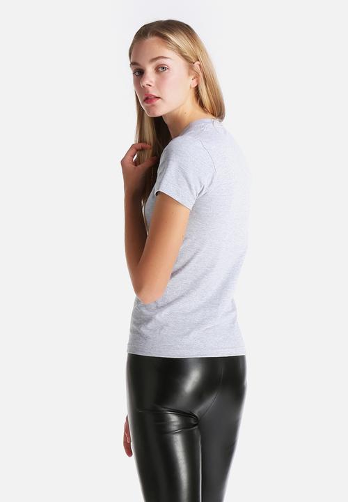 American Apparel - Baby Rib Basic Short Sleeve T-Shirt