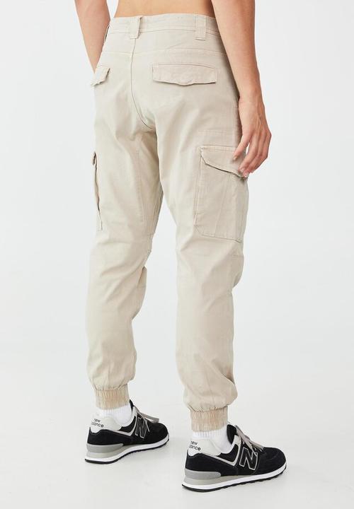 Cotton On - Urban jogger - washed chalk cargo