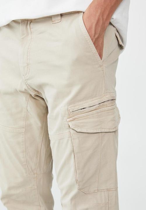 Cotton On - Urban jogger - washed chalk cargo