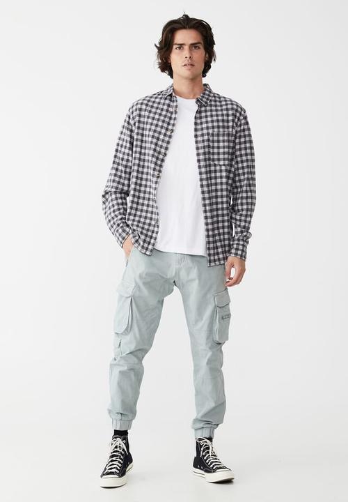 Cotton On - Urban jogger - blue haze tactical