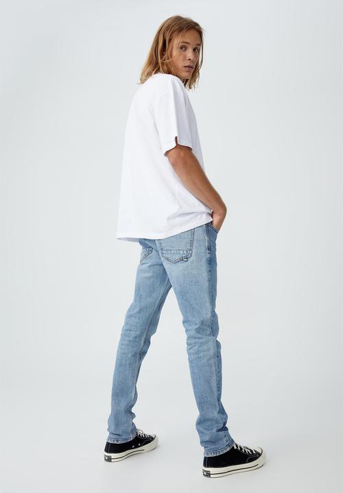 Cotton On - Slim fit jean - mid blue