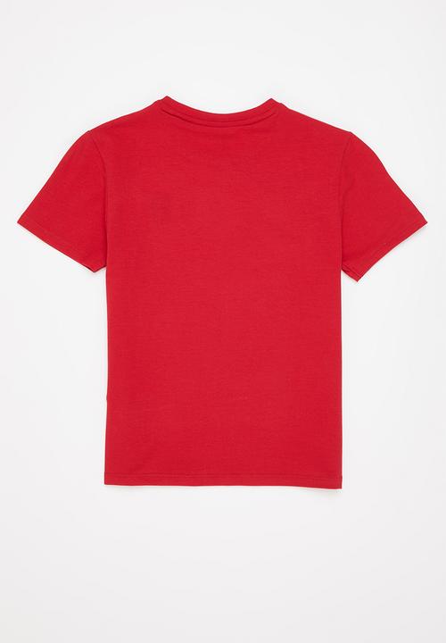 POLO - Girls classic short sleeve tee - red