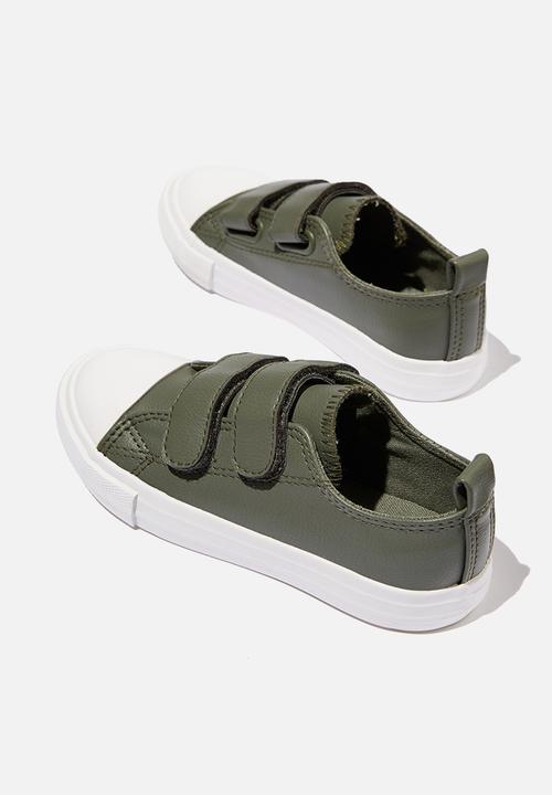 Cotton On - Classic double strap trainer - khaki