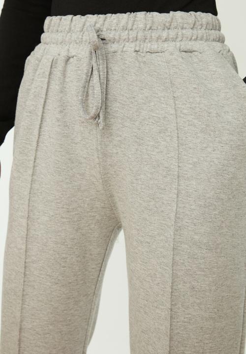 Trendyol - Straight fit slim sweatpants - grey