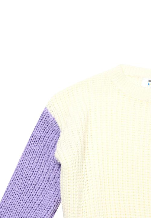 Trendyol - Girls colourblock jumper - multi