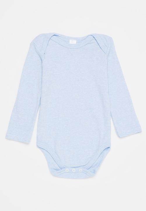 Pop Candy - 3 Pack long sleeve vests - blue