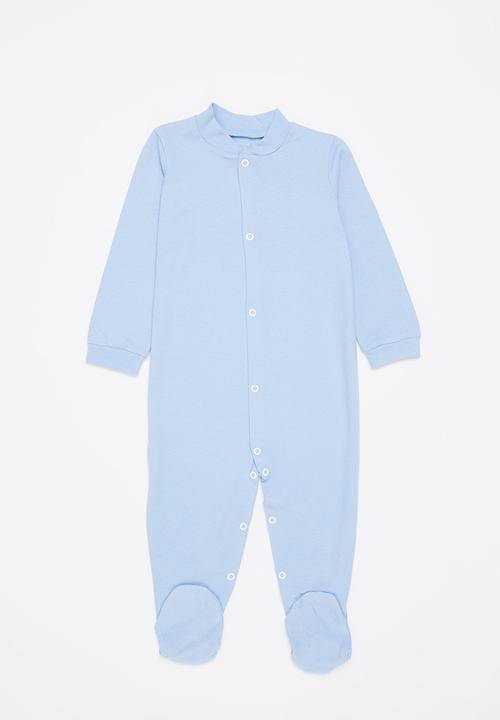 Pop Candy - 2 Pack sleepsuit - grey & blue