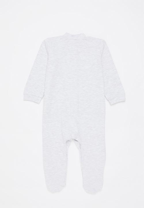 Pop Candy - 2 Pack sleepsuit - grey & blue