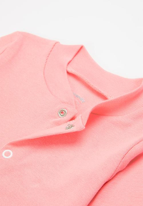 Pop Candy - 2 Pack sleepsuit - pink & coral