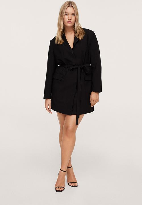 MANGO - Plus dress baden - black