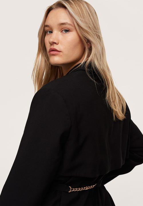 MANGO - Plus dress baden - black