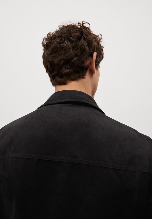 MANGO - Jacket perusa  - black