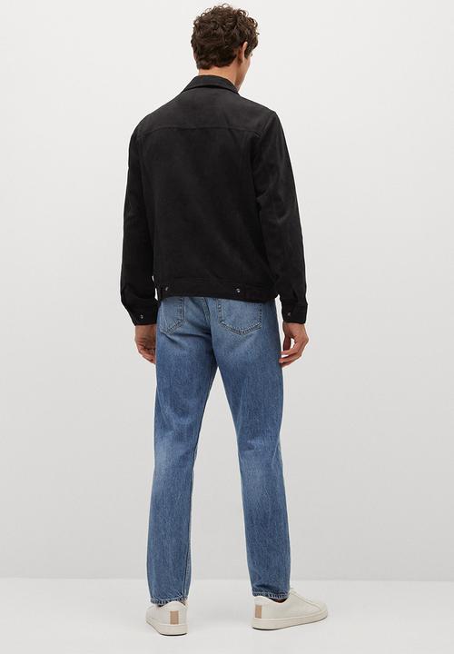 MANGO - Jacket perusa  - black