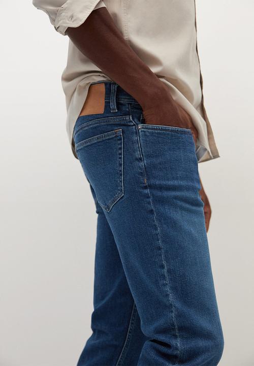 MANGO - Jeans jan - mid blue