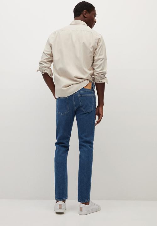 MANGO - Jeans jan - mid blue
