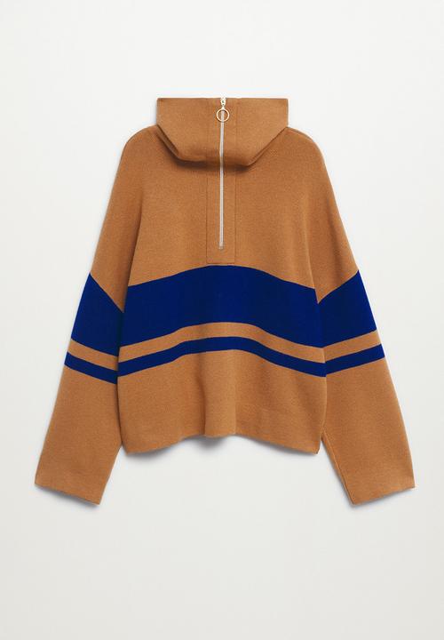 MANGO - Sweater titanic - medium brown