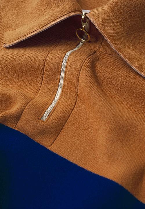 MANGO - Sweater titanic - medium brown
