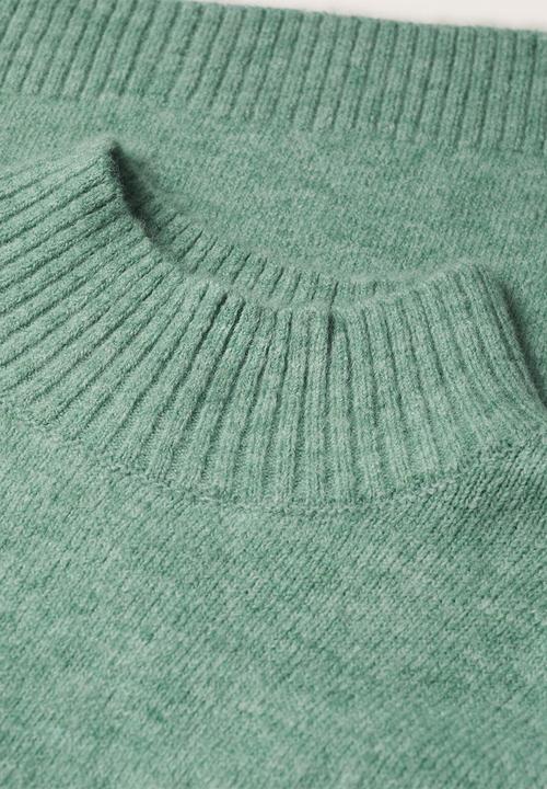 MANGO - Plus sweater nantes - aqua green