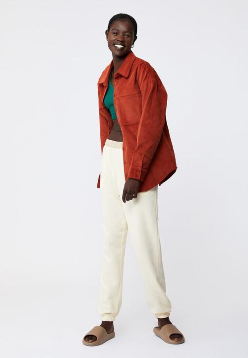 Cotton On - The lightweight cord shacket - smoked paprika