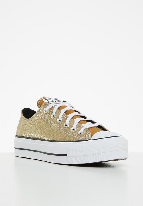 Converse - Chuck Taylor all star lift - gold/black/white