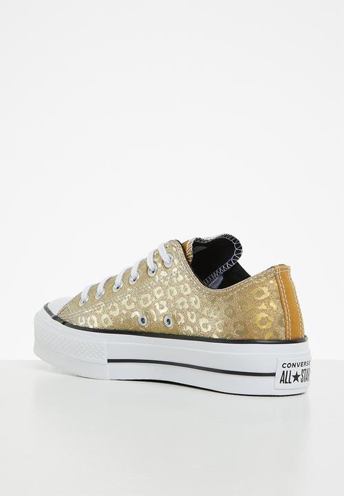 Converse - Chuck Taylor all star lift - gold/black/white