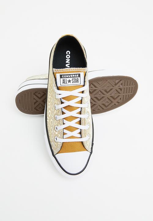 Converse - Chuck Taylor all star lift - gold/black/white