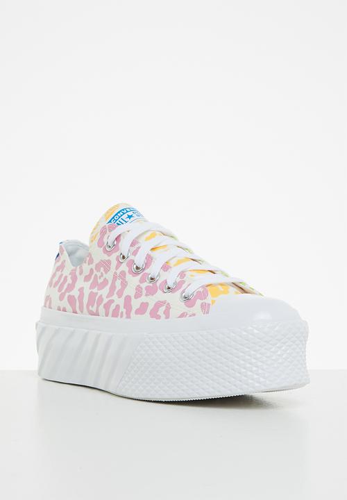 Converse - Chuck Taylor all star lift 2x - egret/multi/white