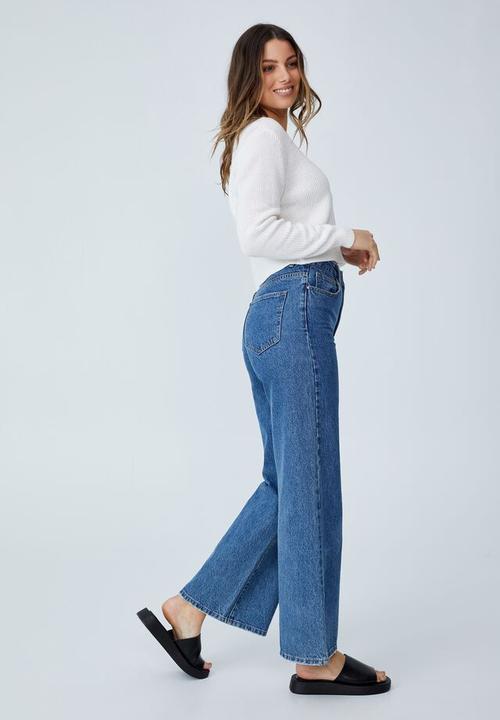 Cotton On - Everyday crop pullover - snow white