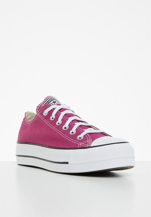 Converse - Chuck Taylor all star lift - midnight hibiscus/black/white