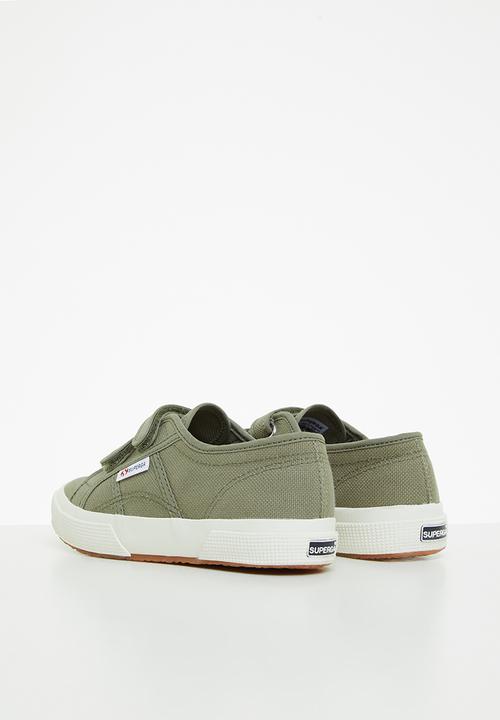 SUPERGA - 2752 Cotus strap velcro - green safari 