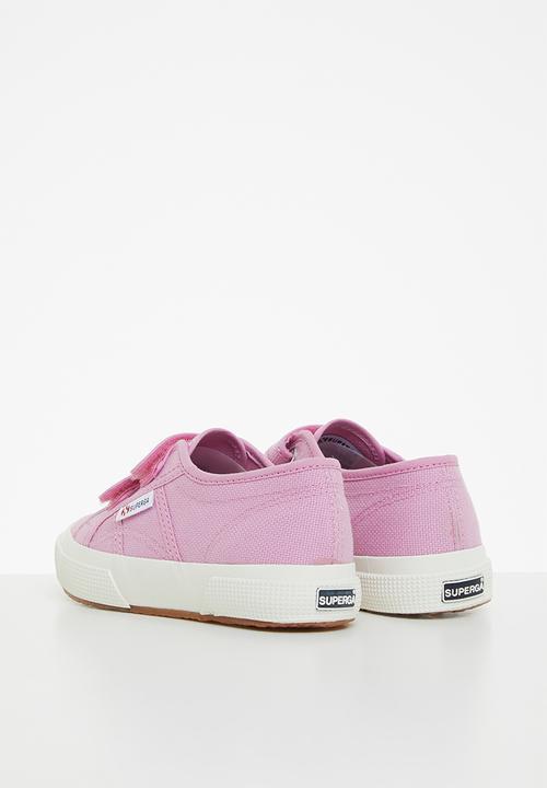 SUPERGA - 2750 Cotus strap classic velcro - pink mauve