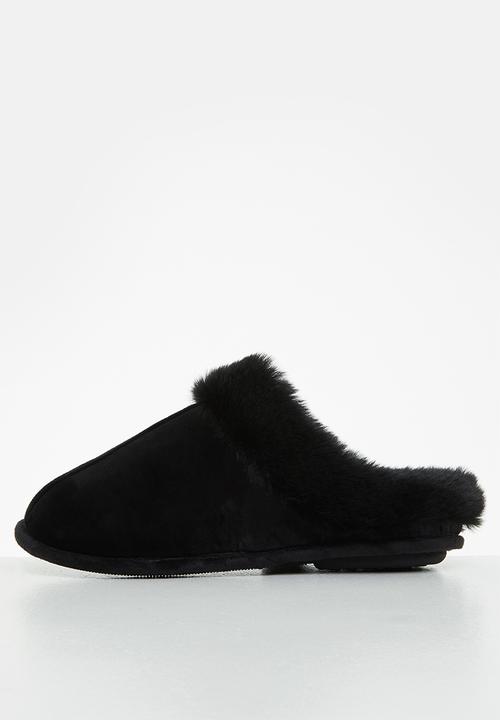 Hush Puppies - Virginia slipper - black 