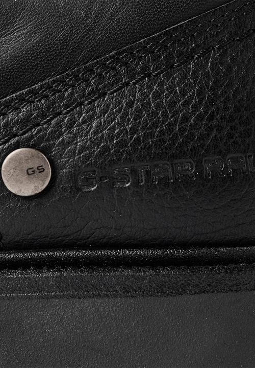 G-STAR - Vacum ii leather w - black