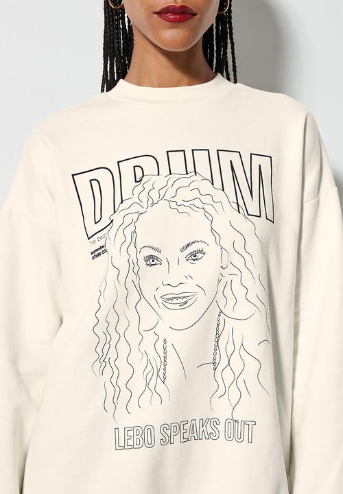 Superbalist - Drum crew sweat - ecru