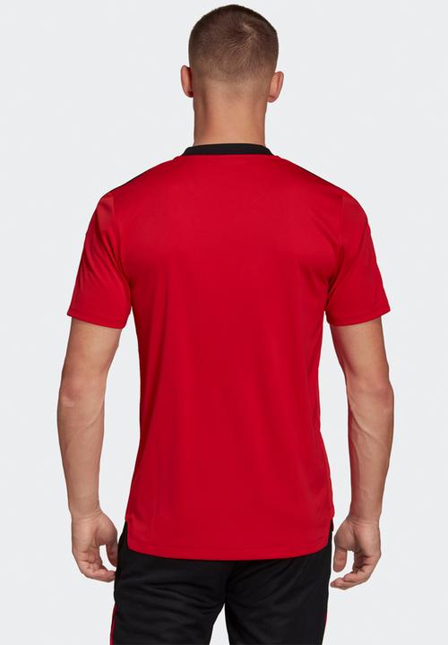 adidas Performance - MANCHESTER UNITED TIRO TRAINING JERSEY - team colleg red