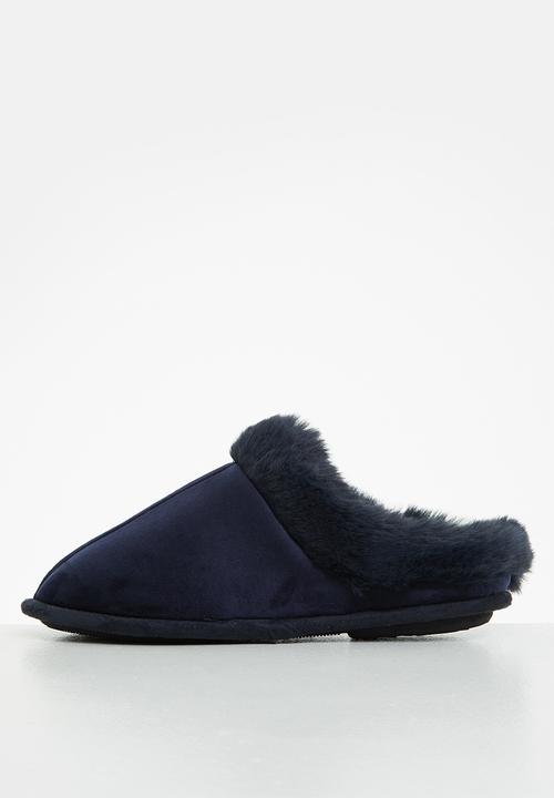 Hush Puppies - Virginia slipper - navy