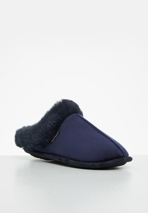 Hush Puppies - Virginia slipper - navy