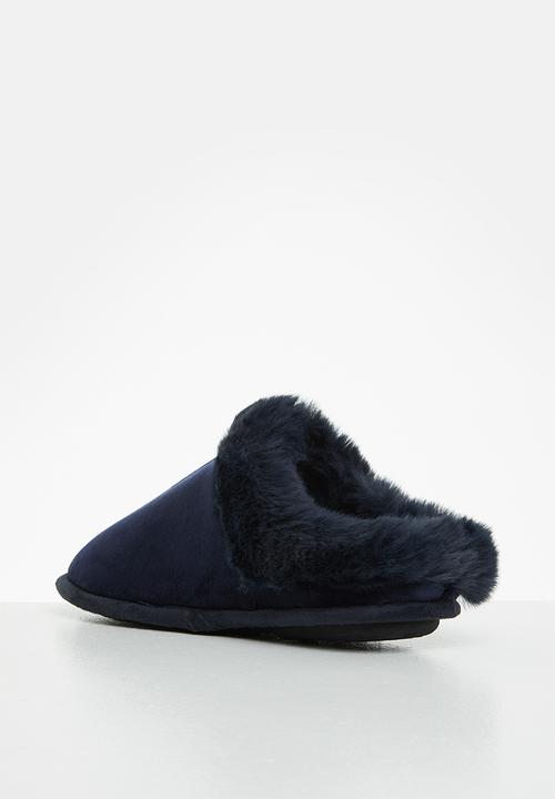 Hush Puppies - Virginia slipper - navy