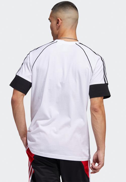 adidas Originals - SST short sleeve tee - white & black