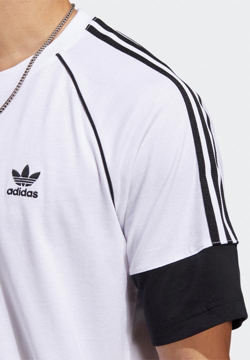 adidas Originals - SST short sleeve tee - white & black