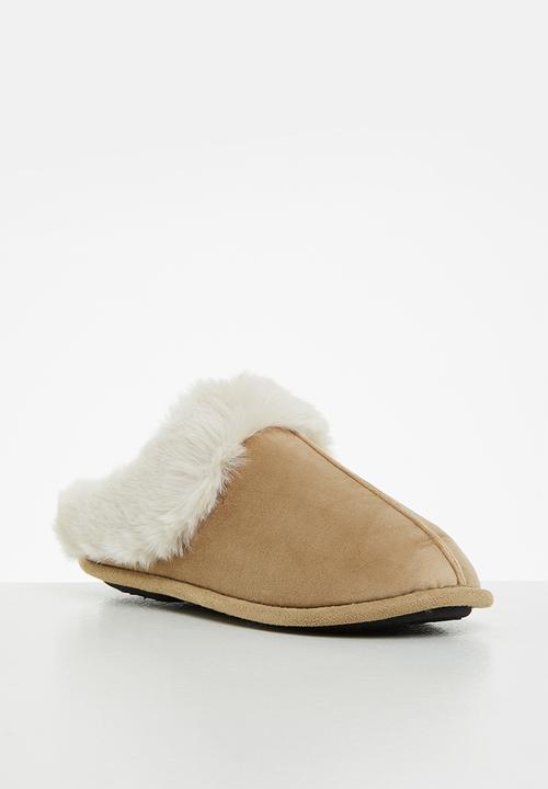 Hush Puppies - Virginia slipper - tan