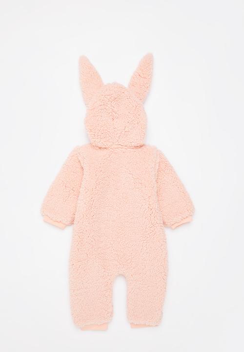 Pop Candy - Baby bunny romper - pink