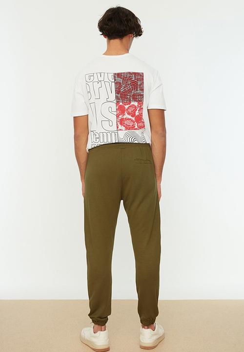 Trendyol - Cuffed cargo jogger - khaki