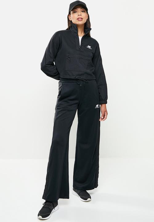 New Balance  - Athletics amplified qtr zip - black