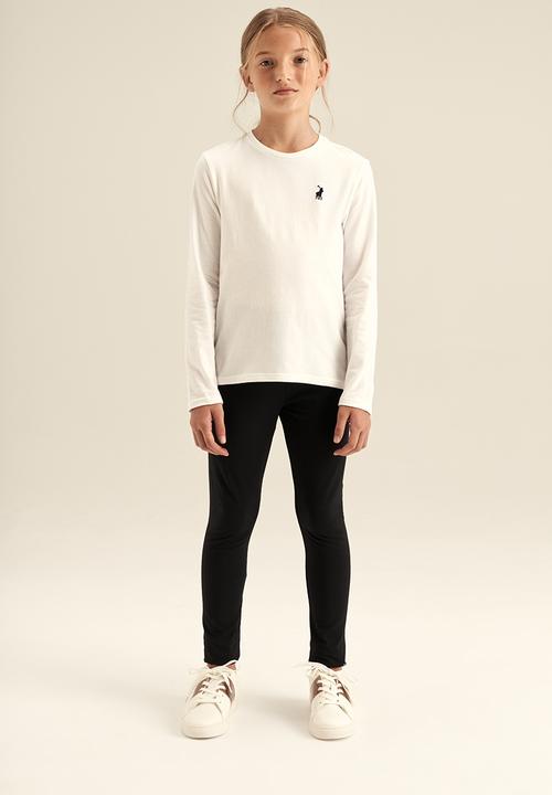 POLO - Girls classic legging - black