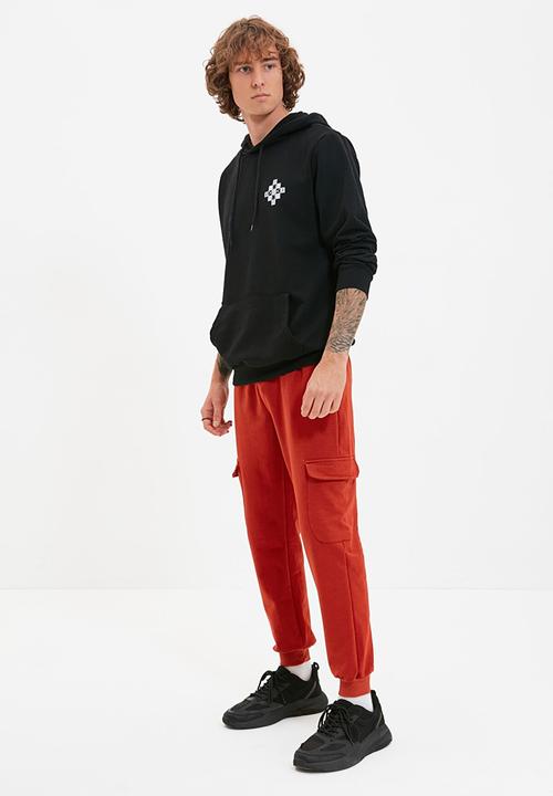 Trendyol - Cuffed cargo jogger - brick